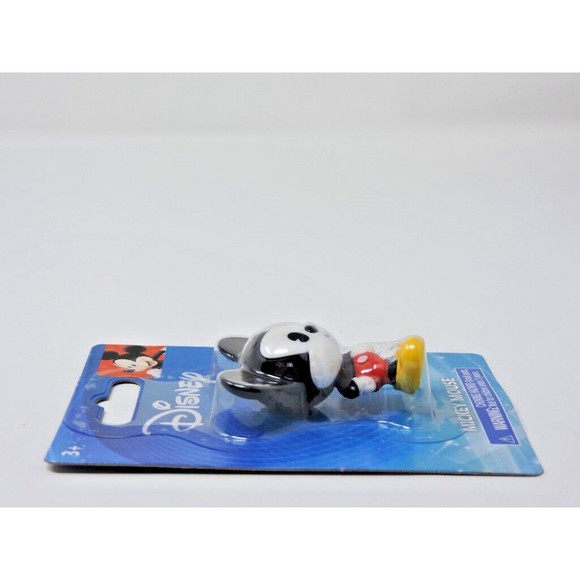 Disney Mickey Mouse Figurine Cake Topper Just Play 2 1/4 In Collectible - Picture 4 of 6